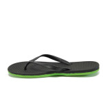 Черни джапанки, pvc материя - всекидневни обувки за лятото N 10008935