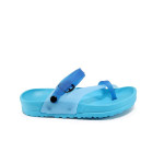 Сини джапанки, pvc материя - всекидневни обувки за лятото N 10008948
