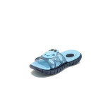 Сини джапанки, pvc материя - всекидневни обувки за лятото N 10008928