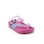 Розови детски чехли, pvc материя - всекидневни обувки за лятото N 10008949