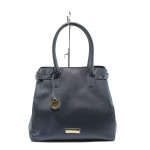Синя дамска чанта, здрава еко-кожа - елегантен стил за вашето ежедневие N 10007981