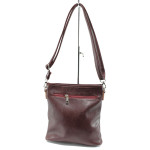 Винена дамска чанта, здрава еко-кожа - елегантен стил за вашето ежедневие N 10008142