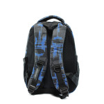 Синя раница, текстилна материя - спортен стил за вашето ежедневие N 10009212