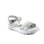Анатомични бели дамски сандали, естествена кожа - всекидневни обувки за лятото N 10008866