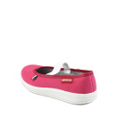 Розови детски обувки, текстилна материя - всекидневни обувки за целогодишно ползване N 10008534