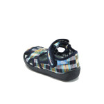 Анатомични сини детски обувки, текстилна материя - всекидневни обувки за целогодишно ползване N 10008535