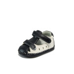 Анатомични сини детски обувки, здрава еко-кожа - всекидневни обувки за лятото N 10008773