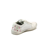 Бели анатомични детски обувки, здрава еко-кожа - всекидневни обувки за есента и зимата N 10009114