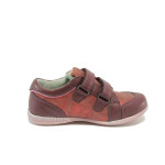 Винени анатомични детски обувки, здрава еко-кожа - всекидневни обувки за есента и зимата N 10009115