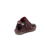 Винени анатомични детски ботушки, здрава еко-кожа - всекидневни обувки за есента и зимата N 10009111