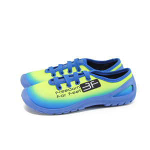 Зелени детски кецове, текстилна материя - всекидневни обувки за есента и зимата N 10009131