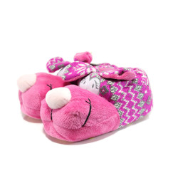Розови анатомични детски чехли, текстилна материя - всекидневни обувки за целогодишно ползване N 10009611