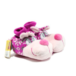 Розови анатомични детски чехли, текстилна материя - всекидневни обувки за целогодишно ползване N 10009610