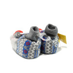 Сиви анатомични детски чехли, текстилна материя - всекидневни обувки за целогодишно ползване N 10009614