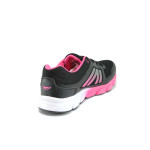 Черни дамски маратонки, текстилна материя - спортни обувки за пролетта и лятото N 10008351