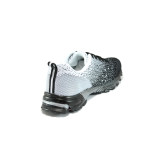 Бели мъжки маратонки, текстилна материя - спортни обувки за пролетта и лятото N 10008384