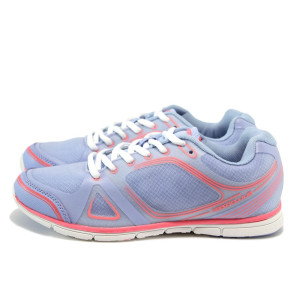 Лилави дамски маратонки, текстилна материя - спортни обувки за пролетта и лятото N 10008476