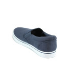 Сини мъжки спортни обувки, текстилна материя - спортни обувки за пролетта и лятото N 10008971