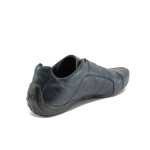 Сини мъжки спортни обувки, текстилна материя - спортни обувки за пролетта и есента N 10008485