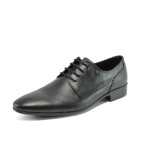 Черни официални мъжки обувки, естествена кожа - официални обувки за целогодишно ползване N 10008733