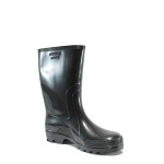 Черни мъжки боти, pvc материя - всекидневни обувки за есента и зимата N 10009407