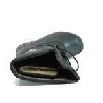 Зелени мъжки боти, pvc материя и текстилна материя - спортни обувки за есента и зимата N 10009519