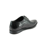 Черни официални мъжки обувки, естествена кожа - официални обувки за пролетта и лятото N 10008428