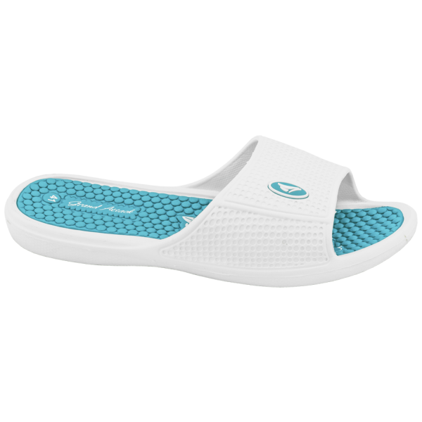 Бели джапанки, pvc материя - всекидневни обувки за лятото N 100010280