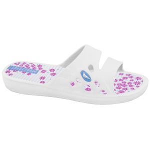 Бели джапанки, pvc материя - всекидневни обувки за лятото N 100010282 Бели джапанки, pvc материя - всекидневни обувки за лятото N 100010282