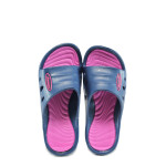 Сини джапанки, pvc материя - ежедневни обувки за целогодишно ползване N 100010421