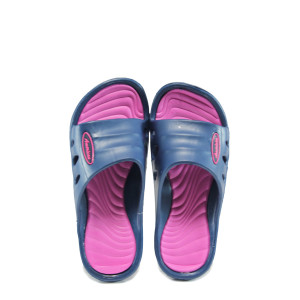 Сини джапанки, pvc материя - ежедневни обувки за целогодишно ползване N 100010421