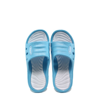 Сини джапанки, pvc материя - ежедневни обувки за целогодишно ползване N 100010422
