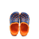 Сини джапанки, pvc материя - ежедневни обувки за лятото N 100010423