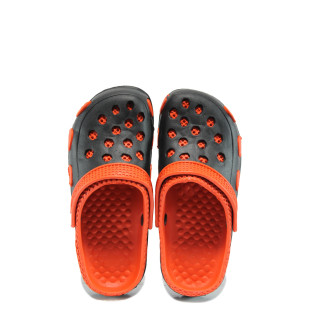 Черни джапанки, pvc материя - ежедневни обувки за лятото N 100010424