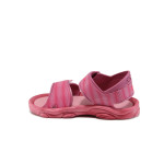 Розови детски сандали, pvc материя - ежедневни обувки за лятото N 100010692