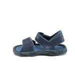 Сини детски сандали, pvc материя - ежедневни обувки за лятото N 100010694