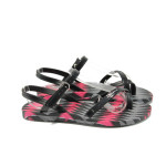 Черни анатомични детски сандали, pvc материя - ежедневни обувки за лятото N 100010703