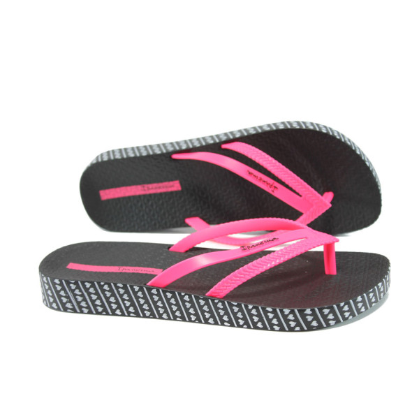 Розови анатомични дамски чехли, pvc материя - ежедневни обувки за лятото N 100010696