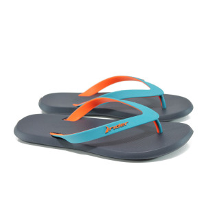 Зелени анатомични мъжки чехли, pvc материя - ежедневни обувки за лятото N 100010736