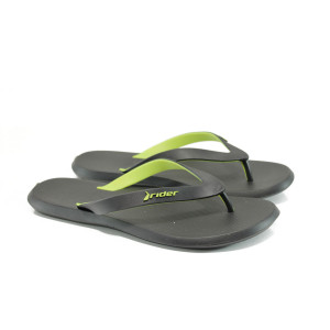 Жълти анатомични мъжки чехли, pvc материя - ежедневни обувки за лятото N 100010738