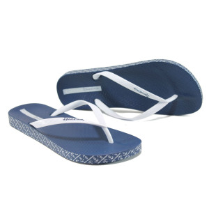 Бели анатомични дамски чехли, pvc материя - ежедневни обувки за лятото N 100010722