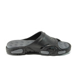 Черни мъжки чехли, pvc материя - всекидневни обувки за лятото N 100010896