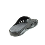 Черни мъжки чехли, pvc материя - всекидневни обувки за лятото N 100010896