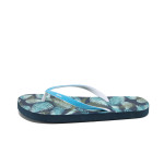 Сини джапанки, pvc материя - ежедневни обувки за лятото N 100011157