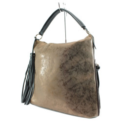 Кафява дамска чанта, здрава еко-кожа - удобство и стил за вашето ежедневие N 100010116