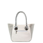 Бяла дамска чанта, здрава еко-кожа - удобство и стил за вашето ежедневие N 100010858