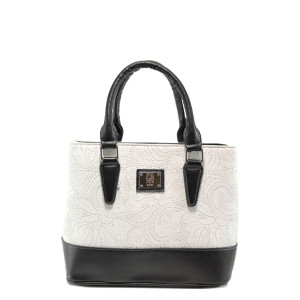 Бяла дамска чанта, здрава еко-кожа - удобство и стил за вашето ежедневие N 100010863