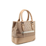 Розова дамска чанта, здрава еко-кожа - удобство и стил за вашето ежедневие N 100010862