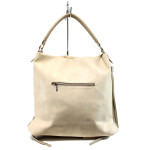 Бежова дамска чанта, здрава еко-кожа - удобство и стил за вашето ежедневие N 100010870