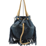 Синя дамска чанта, естествена кожа - удобство и стил за вашето ежедневие N 100011046